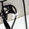 Kingston Brass AE559T0 7-Inch Wall Mount Tub Faucet with Hand Shower, Matte Black AE559T0 - alternate 4